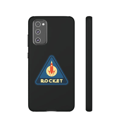 Retro Sci Fi Phone Case | Rocket Retro Sign Samsung Galaxy