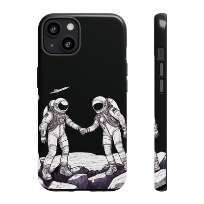 SpaceArt Astronaut Tough iPhone Cases