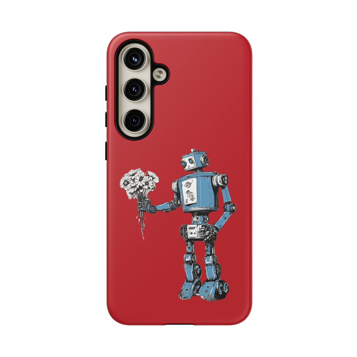 Maybe Baby Robot SpaceArt Tough Samsung Galaxy Mobile Cases