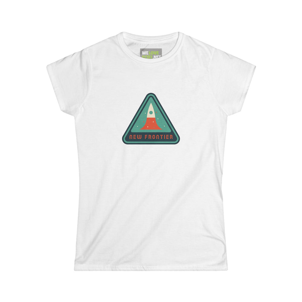 New Frontier Sign Sci-Fi Woman's Tee | Sci-Fi Clothing