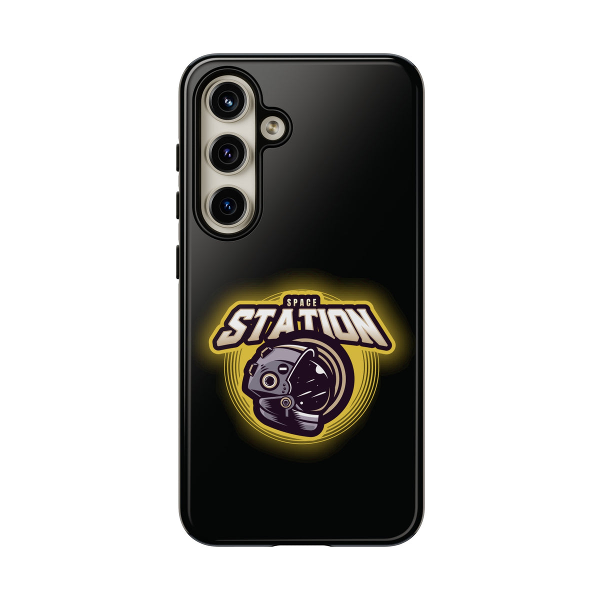 Space Station Astronaut Galaxy Cases