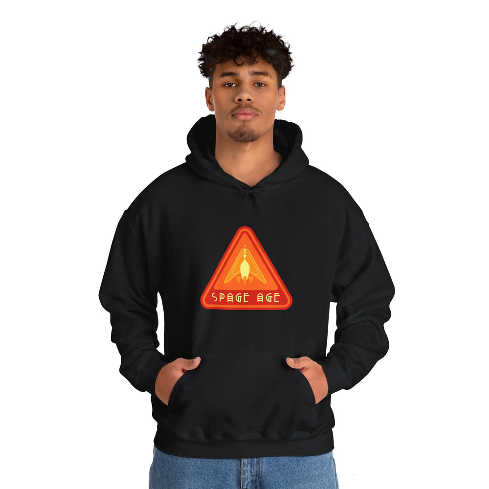 Space Age Sign Retro Sci-Fi Hoodie