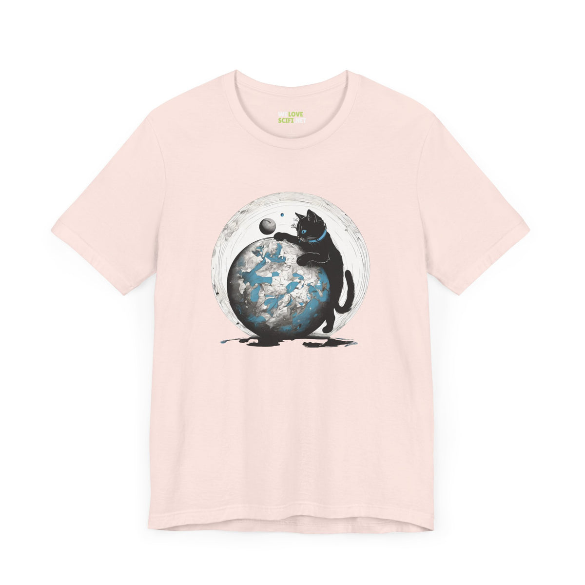 Space Player Cat Sci-Fi T-Shirt | WeLoveSciFi