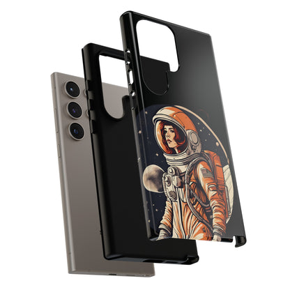 Spacegirl Astronaut Samsung Galaxy Cases