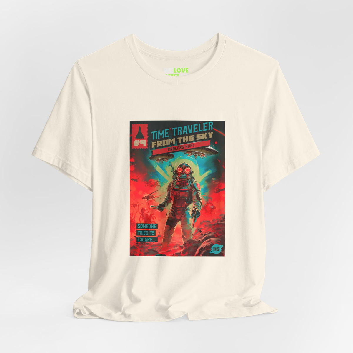 Time Traveler Retro Sci-Fi T-Shirt-welovescifi.net