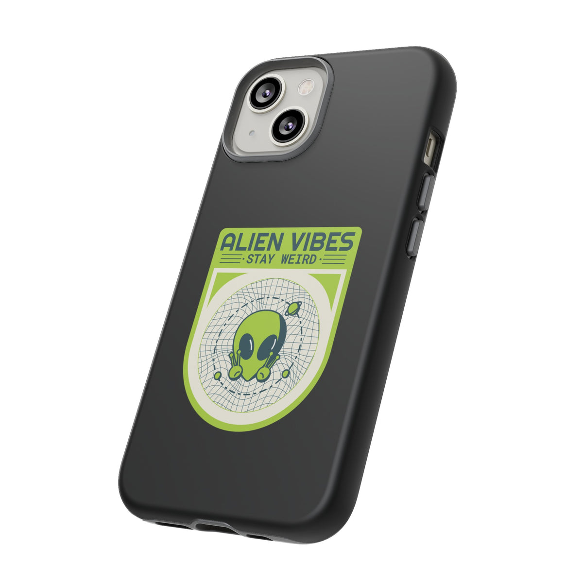 Stay Weird UFO Sci Fi Tough iPhone Mobile Cases WeLoveSciFi