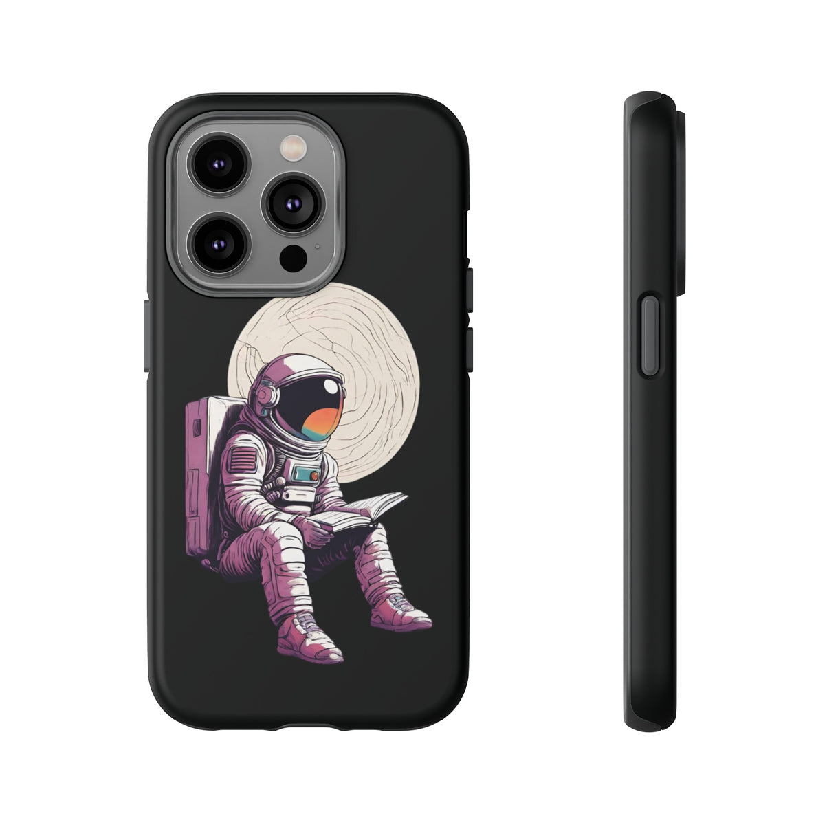 Art Astronaut Tough iPhone Mobile Cases - Read That Book