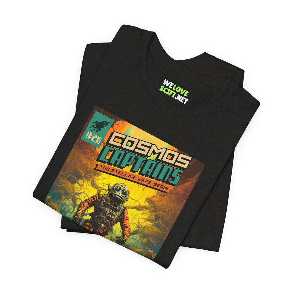 Cosmos Captains Retro Sci-Fi T-Shirt-welovescifi.net