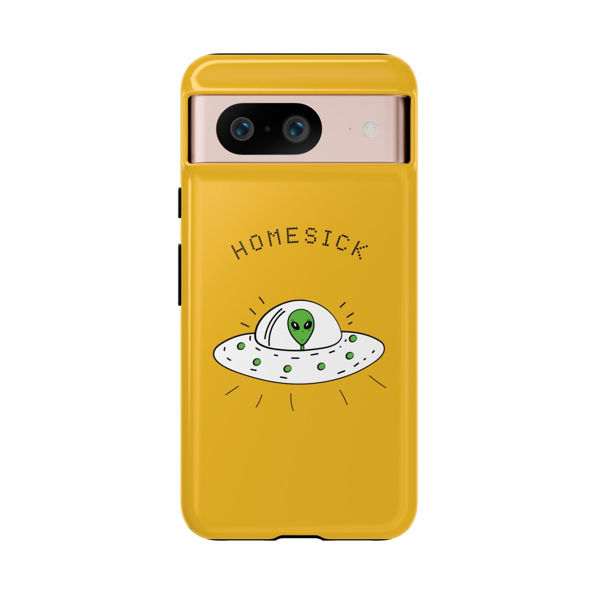 Funny UFO Google Pixel Cases Homesick Sci-Fi Design