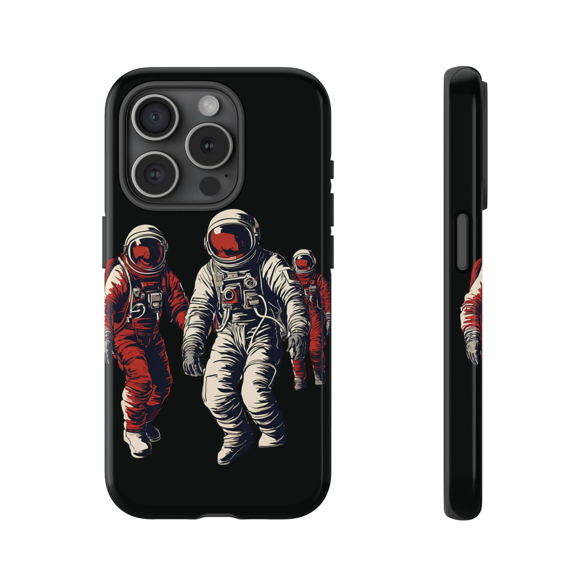 Astronauts In Red Tough iPhone Mobile Cases-welovescifi.net