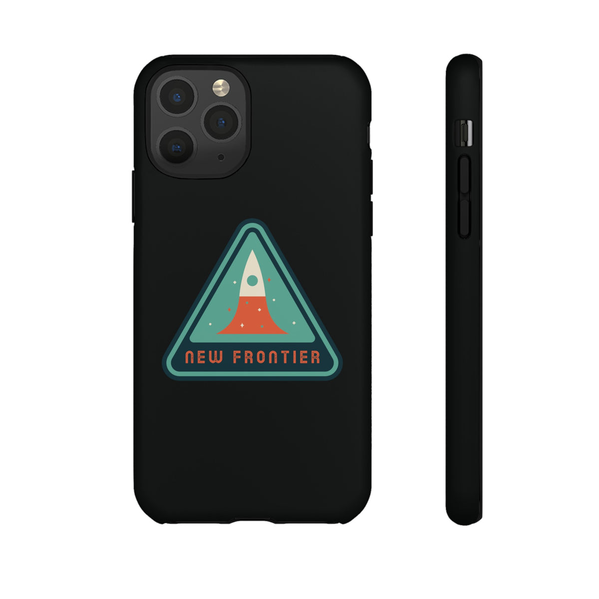 Retro Sci-Fi iPhone Cases New Frontier Tough Mobile Covers