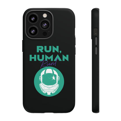 mobile cases-Run Human Run Sci-Fi Tough iPhone Mobile Cases