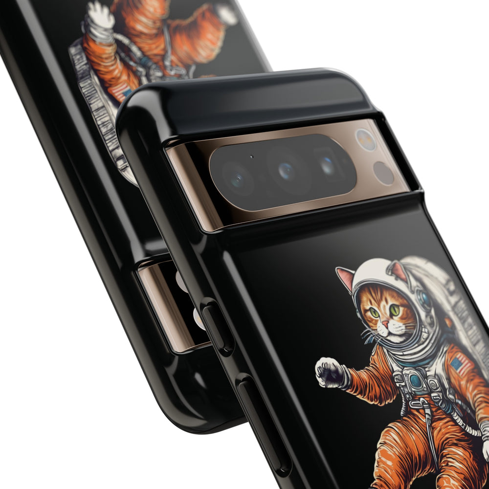 Redhead Spacecat Astronaut Google Pixel Mobile Cases