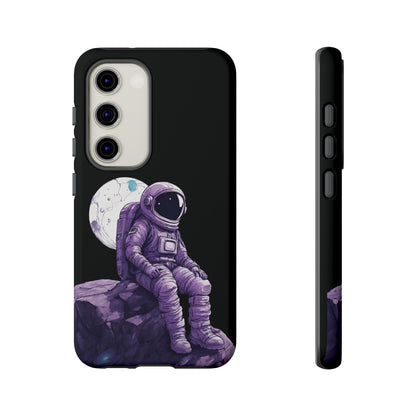 Art Samsung Galaxy Mobile Cases Still Waiting Astronaut