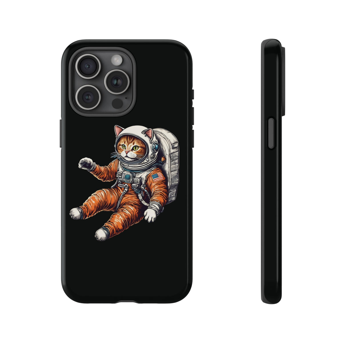 Redhead Spacecat iPhone Case - Tough Astronaut Mobile Cover