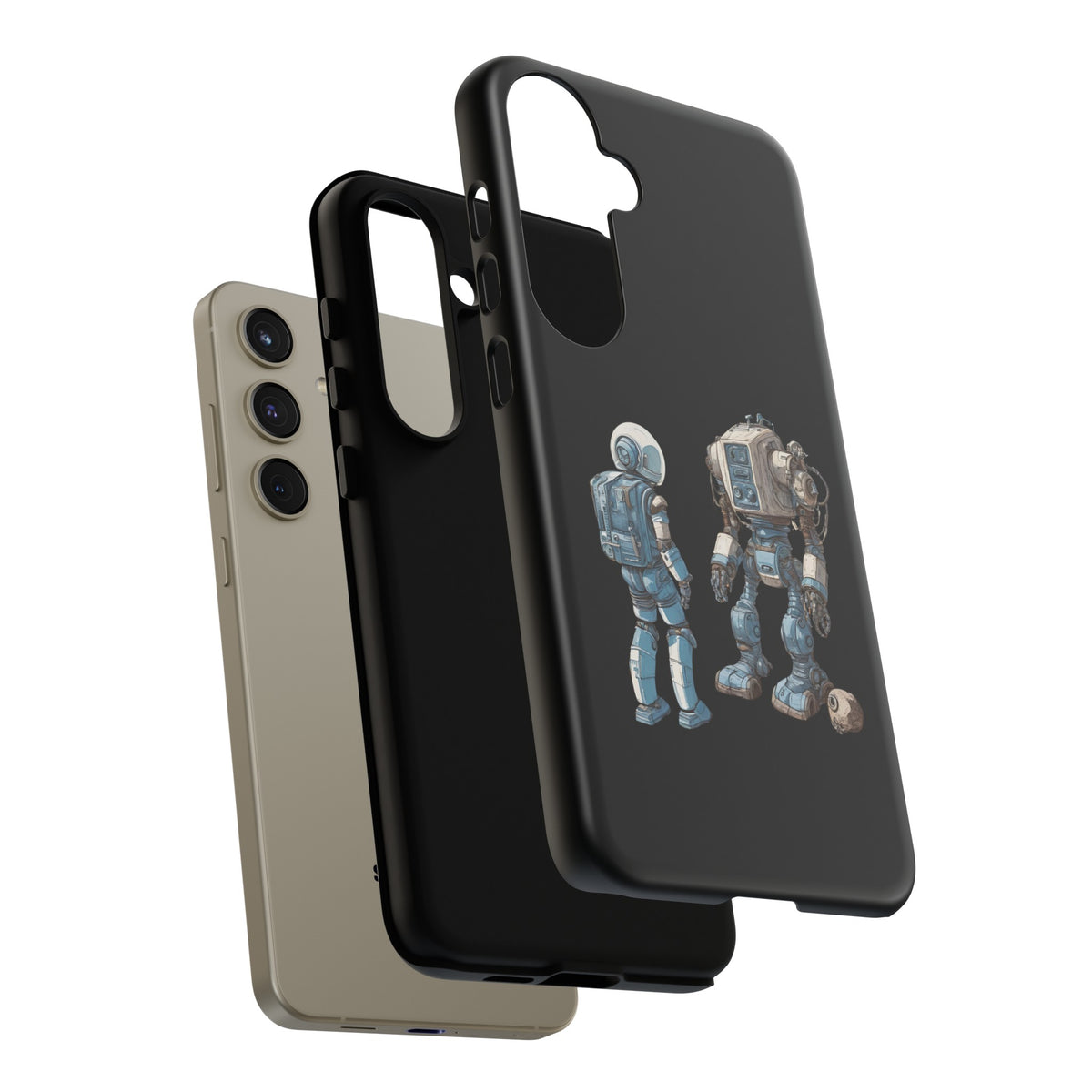 Party Robot Tough Samsung Galaxy Mobile Cases WeLoveSciFi