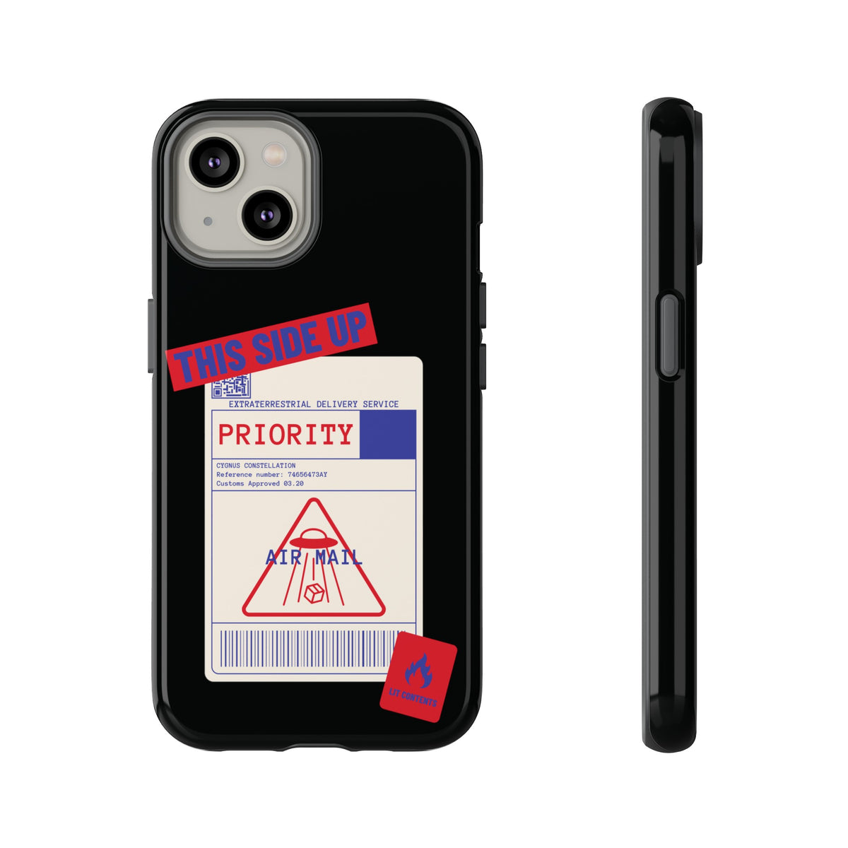 Extraterrestrial Delivery Phone Case - Funny UFO Sci-Fi