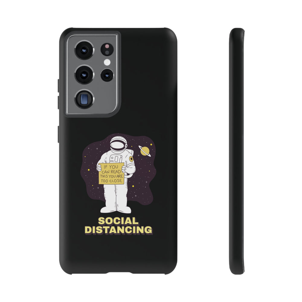 Social Distancing Astronaut Mobile Case