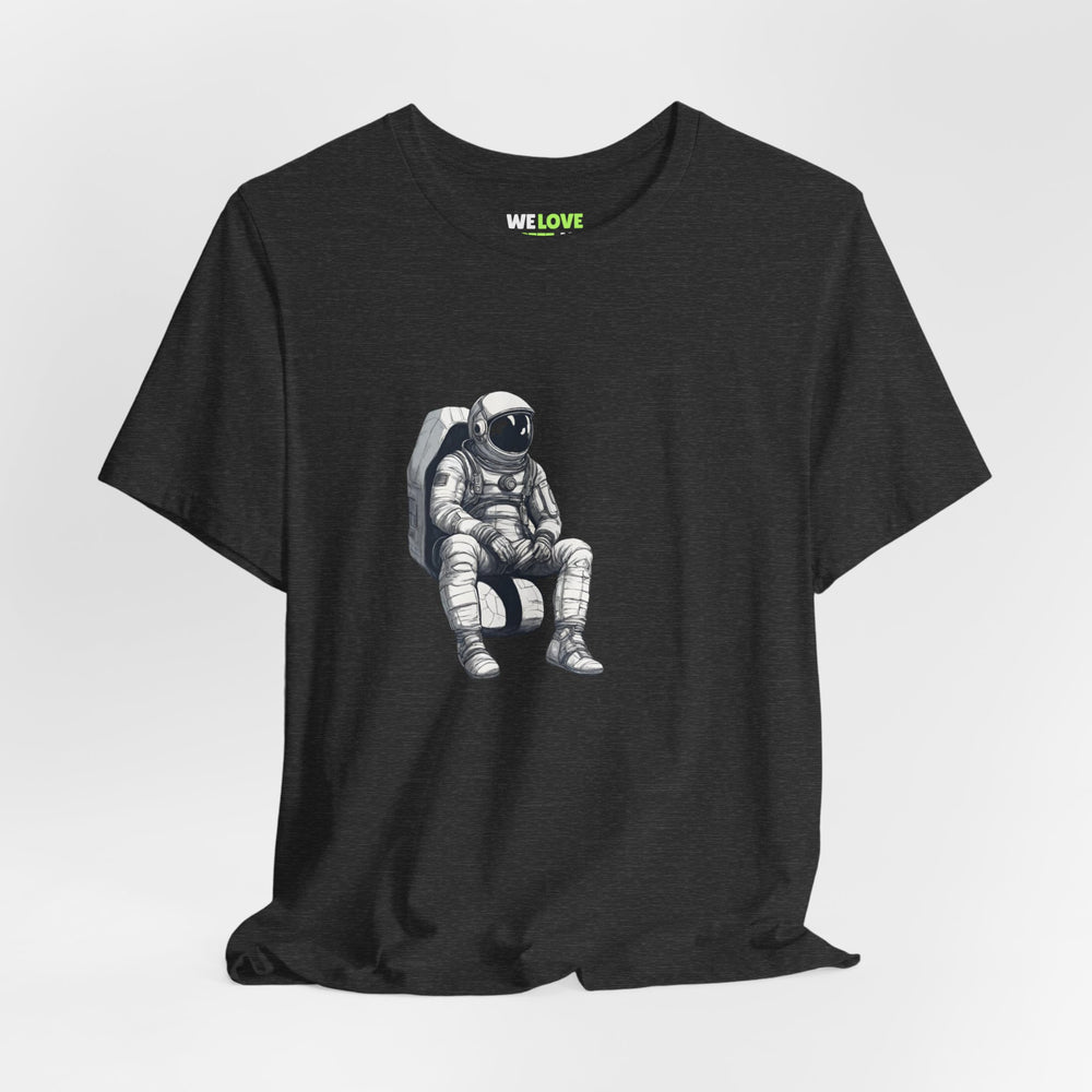 Still Waiting Space Art Sci-Fi T-Shirt Unique Space Art Tee