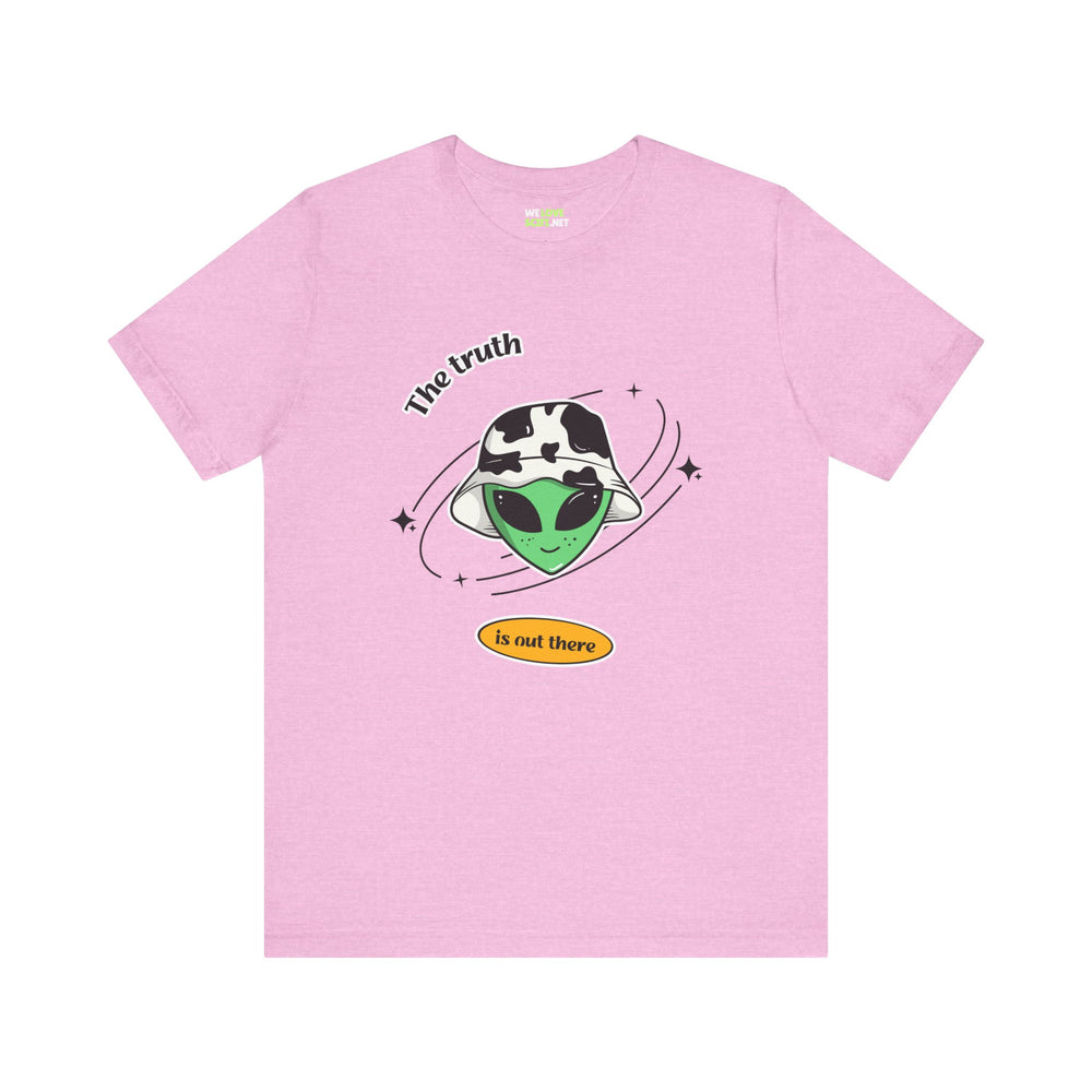 The Truth is Out There Cow Hat UFO Sci-fi T-shirt