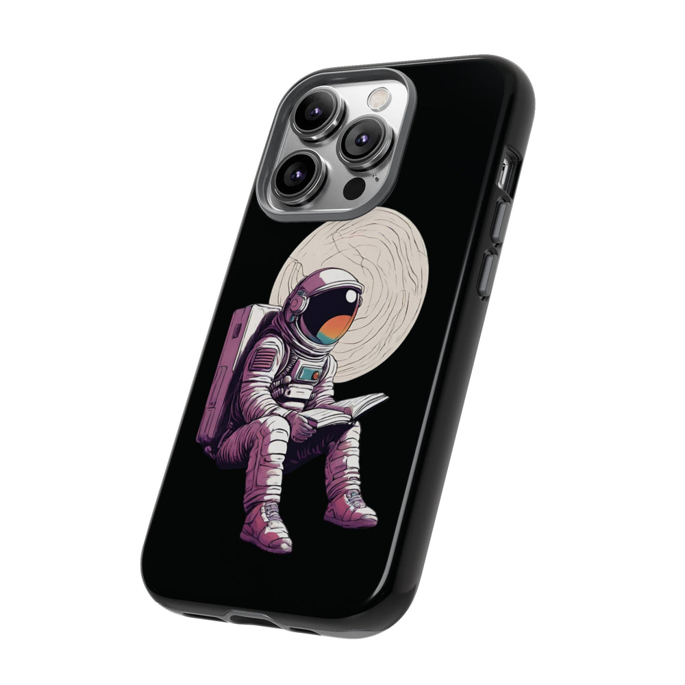 Art Astronaut Tough iPhone Mobile Cases - Read That Book