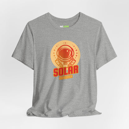 Solar Explorer Astronaut Themed T-Shirt - Sci-Fi Apparel