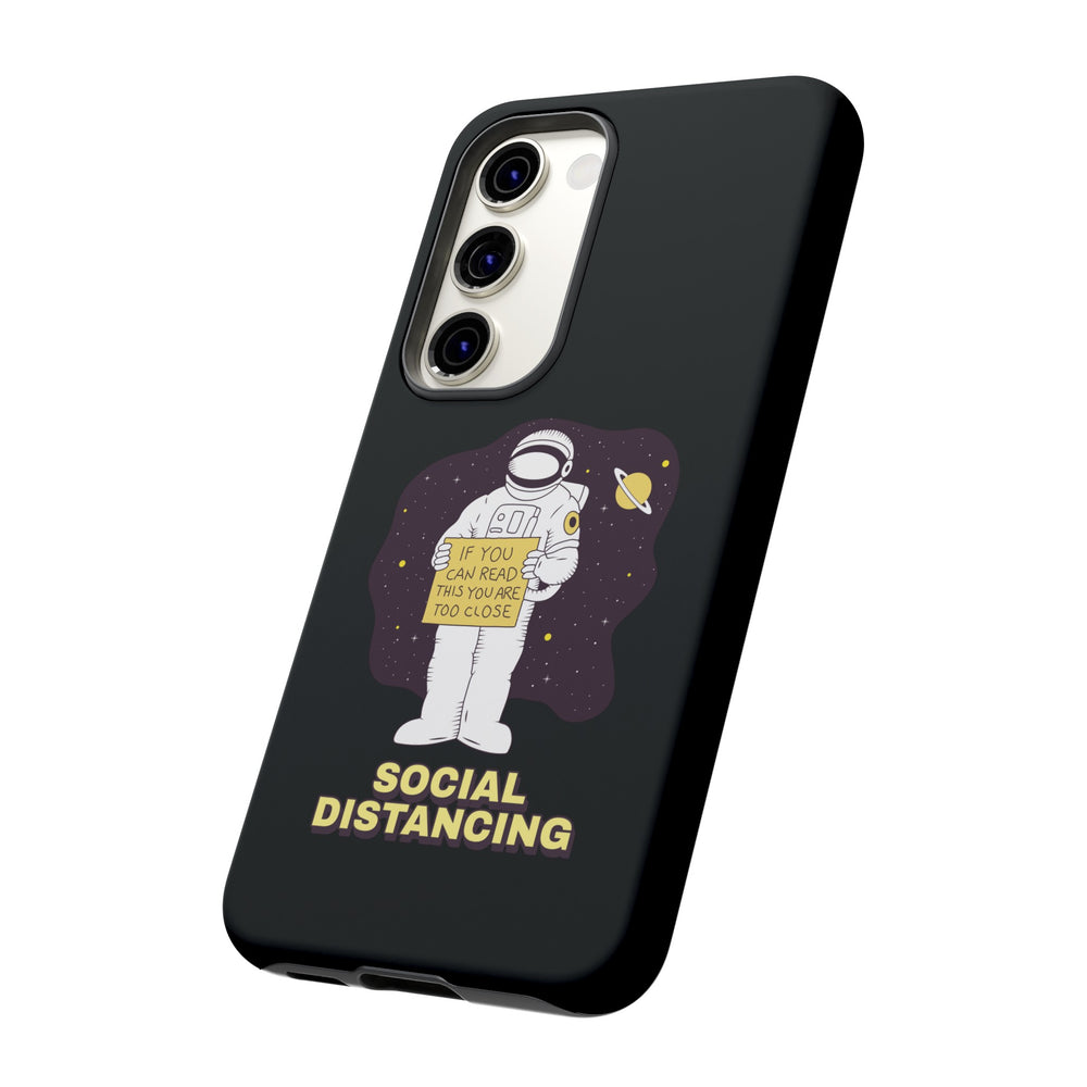 Social Distancing Astronaut Mobile Case