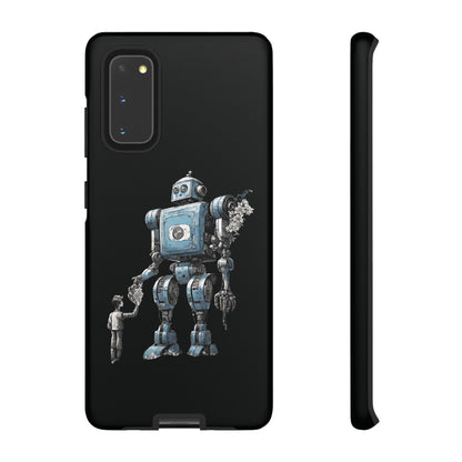 Robot Space Art Samsung Galaxy Case: Tough & Stylish