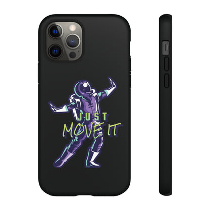 Astronaut iPhone Case Just Move It Sci-Fi Tough Mobile Cases