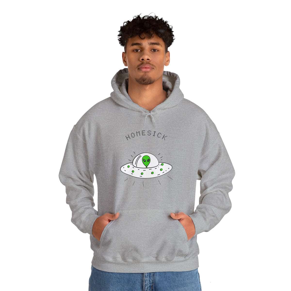 alien hoodie-Homesick Alien Sci-Fi Hoodie-welovescifi.net