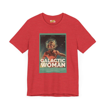 Galactic Woman Retro Sci-Fi T-Shirt-welovescifi.net