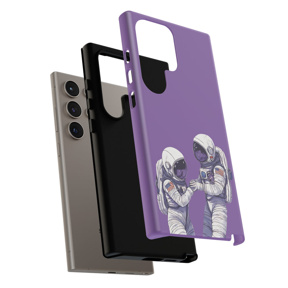 Astro SpaceArt Astronaut Tough Samsung Galaxy Mobile Cases