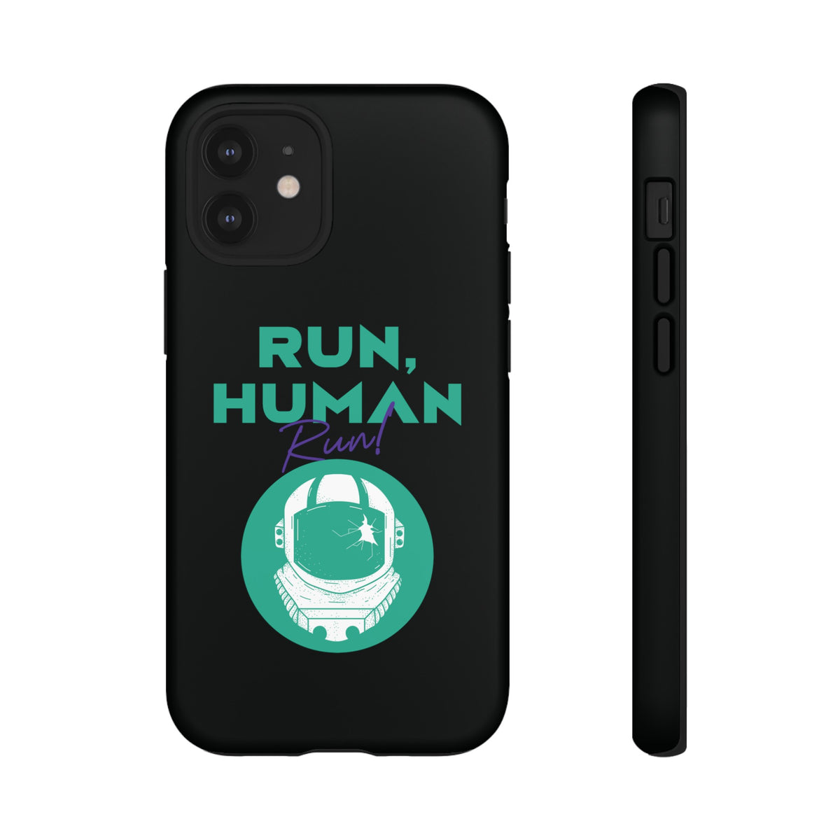 mobile cases-Run Human Run Sci-Fi Tough iPhone Mobile Cases