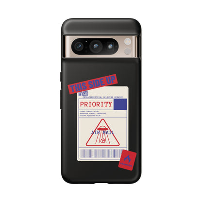 Funny UFO Sci-Fi Tough Google Pixel Mobile Cases