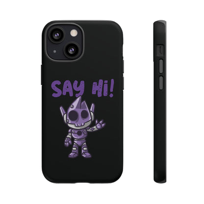 Funny UFO iPhone Cases | Say Hi Sci-Fi Tough Mobile Covers