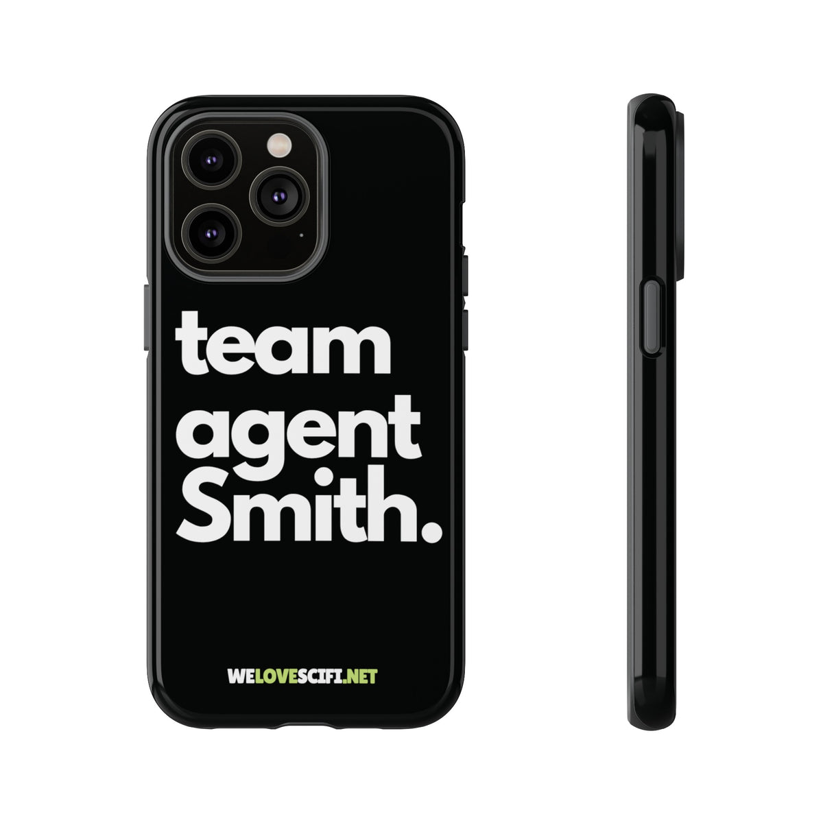 Team Agent Smith Supervillain Tough iPhone Mobile Cases