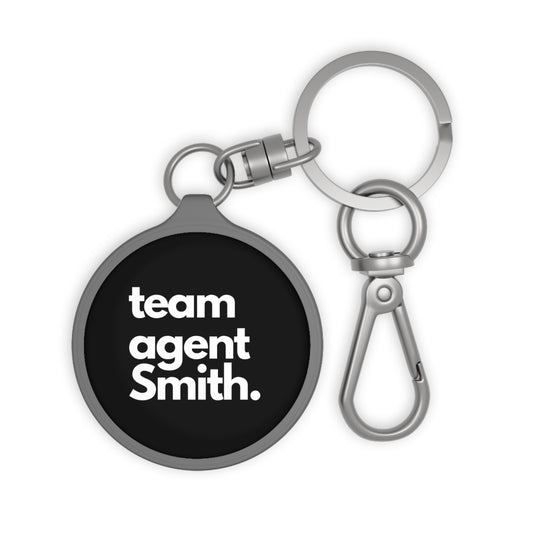 Team Agent Smith Supervillain Keyring Tag-welovescifi.net