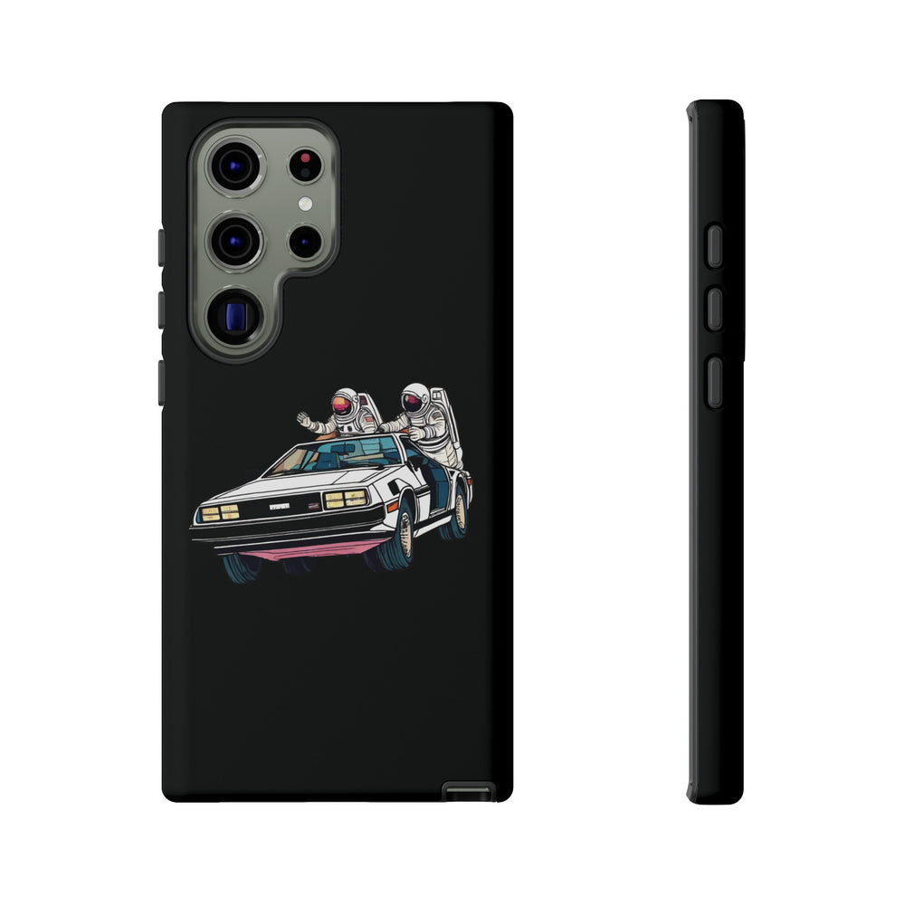 Delorean Party Astronauts Tough Samsung Galaxy Mobile Cases