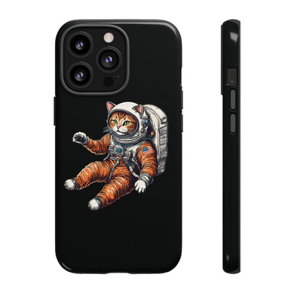 Redhead Spacecat iPhone Case - Tough Astronaut Mobile Cover