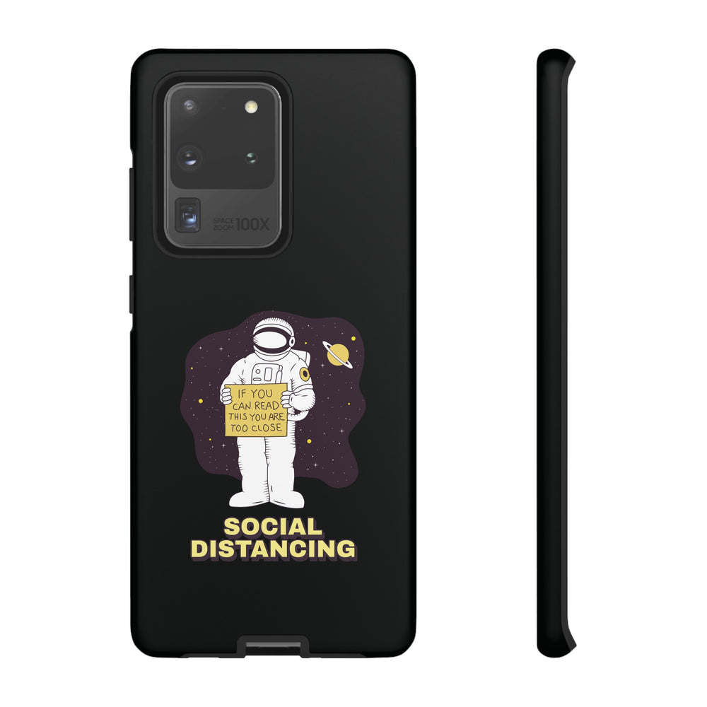 Social Distancing Astronaut Mobile Case