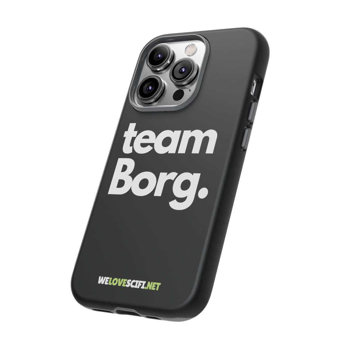 Team Borg iPhone Cases - Supervillain Tough Mobile Covers