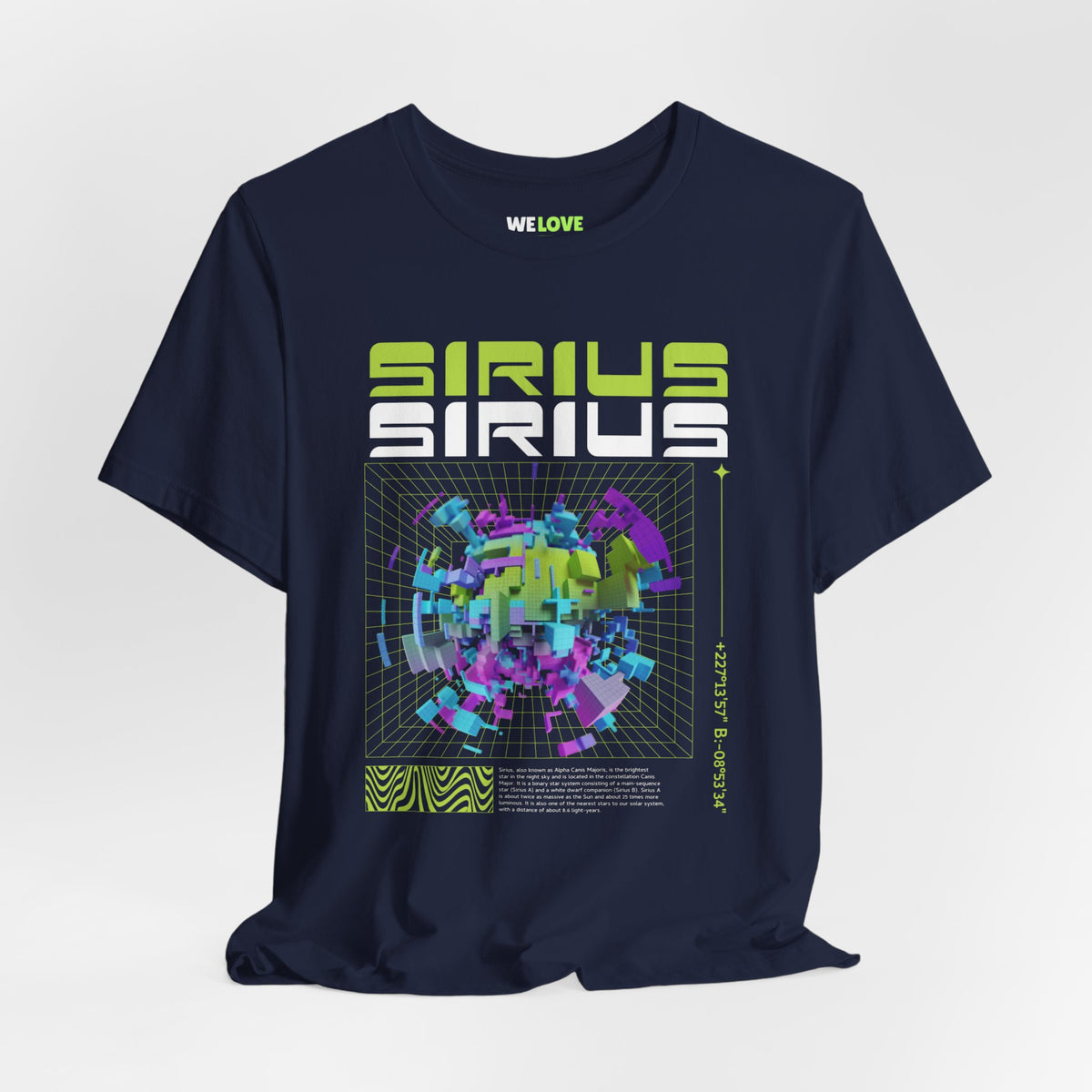 sci-fi t-shirt-Sirius Star Sci-Fi T-Shirt-welovescifi.net