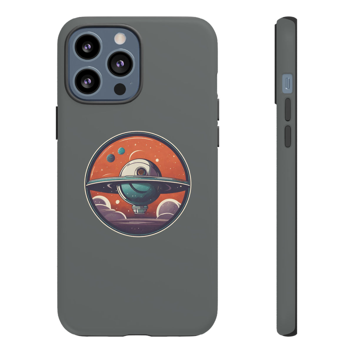 Space Art iPhone Cases - Unique Station No283 Mobile Covers