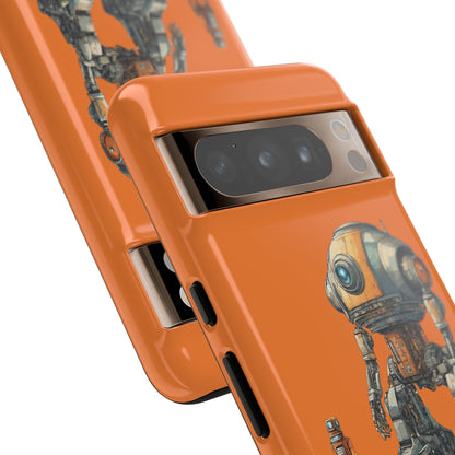 Robot Space Art Astronaut Pixel Mobile Cases Tough & Stylish