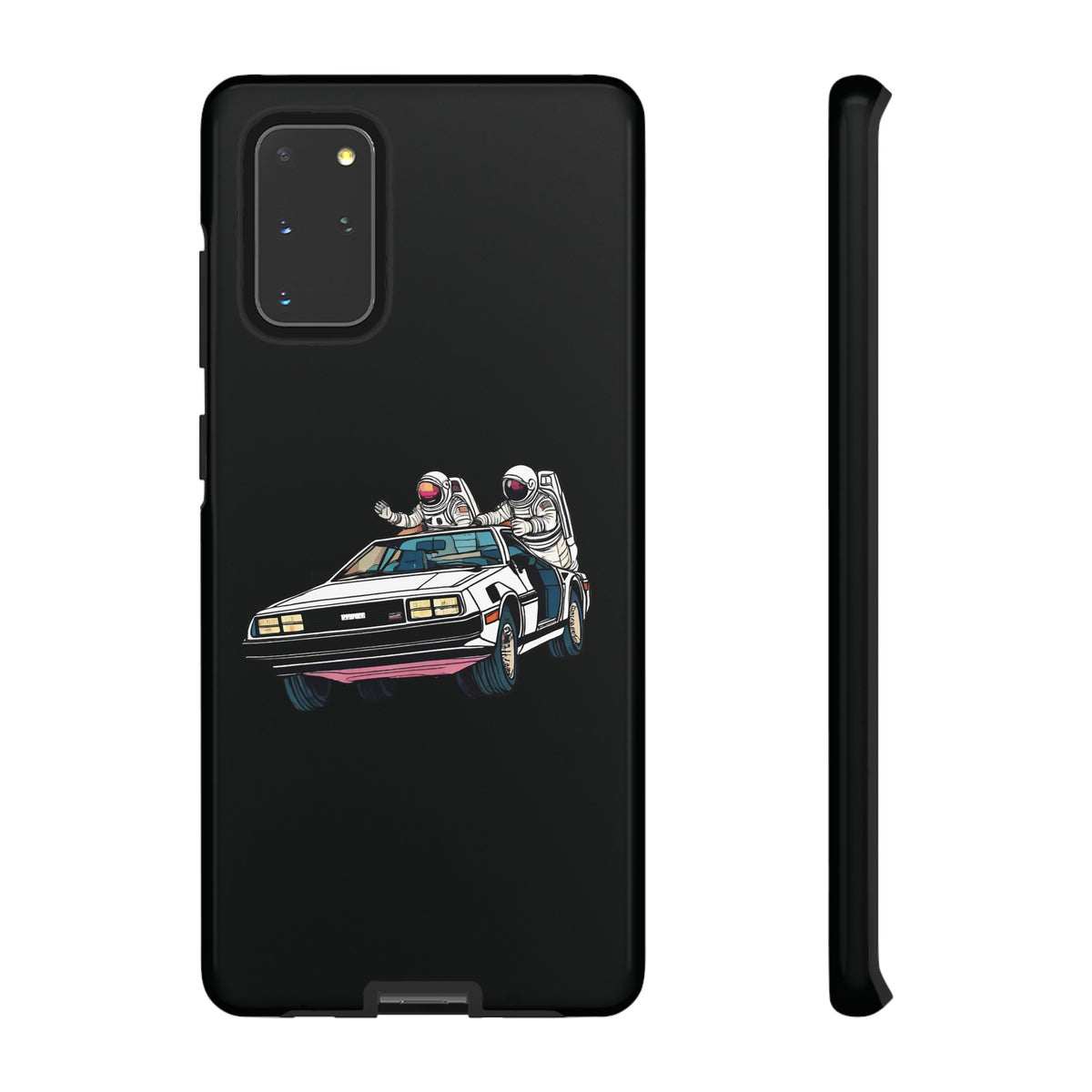 Delorean Party Astronauts Tough Samsung Galaxy Mobile Cases