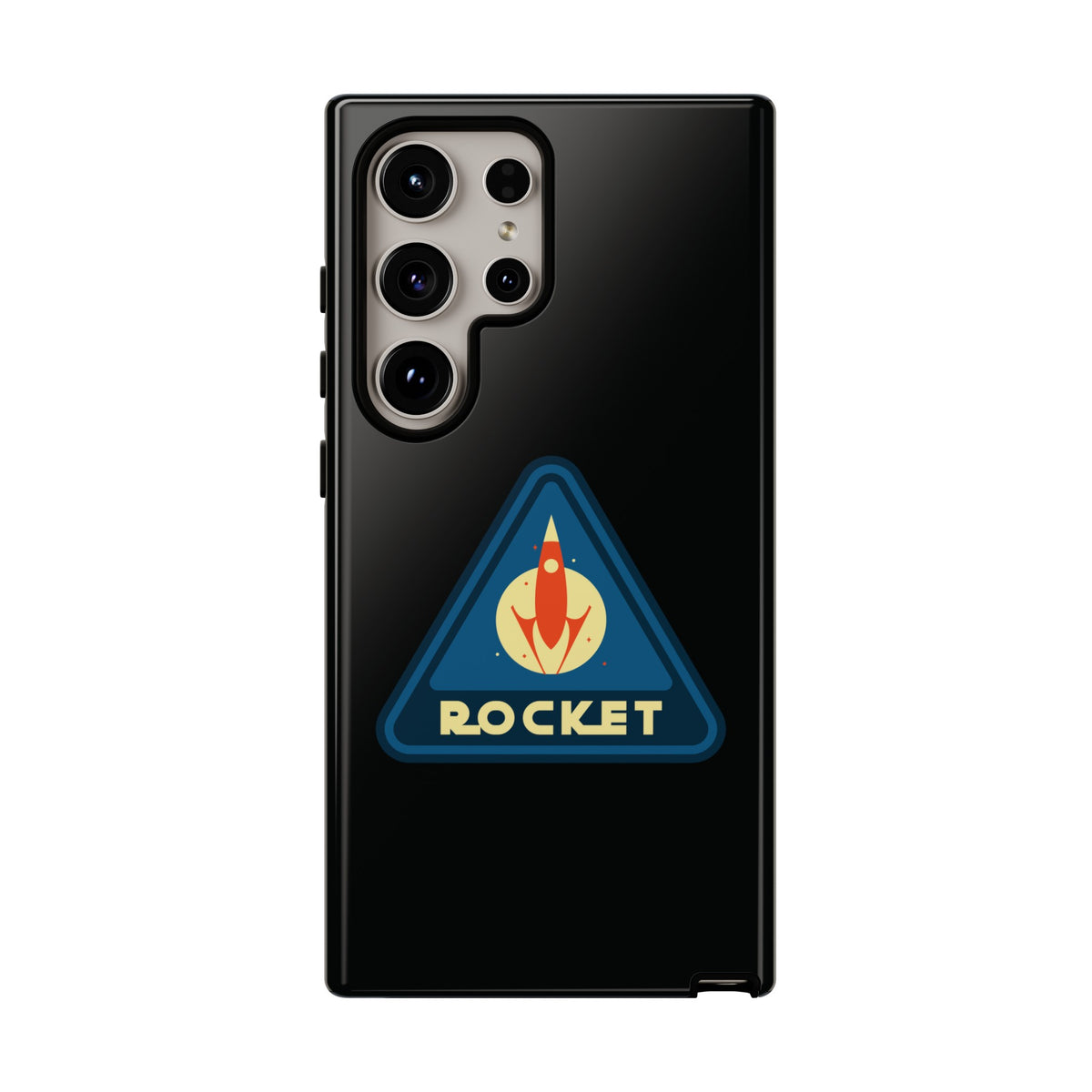 Retro Sci Fi Phone Case | Rocket Retro Sign Samsung Galaxy