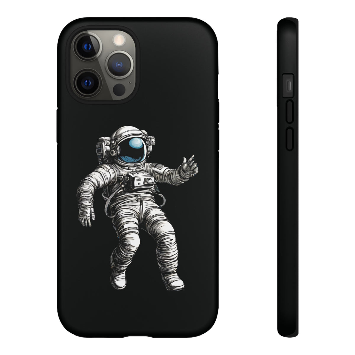 space art astronaut phone case-Space Art Astronautb iPhone