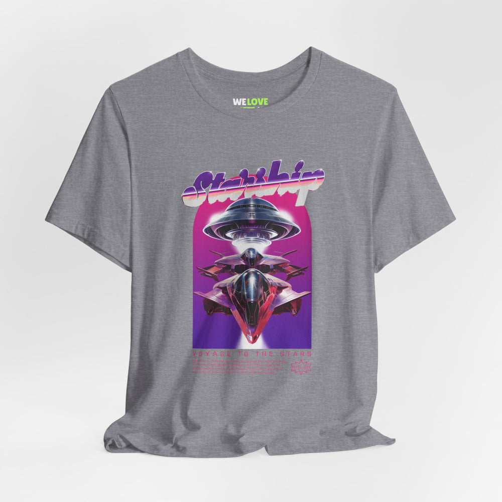 Starship Retro Sci-Fi T-Shirt | We Love Sci-Fi