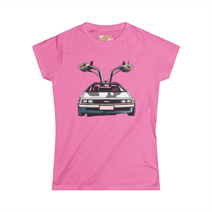 Delorean Sci-Fi Woman's Tee - Hop in My Delorean Shirt