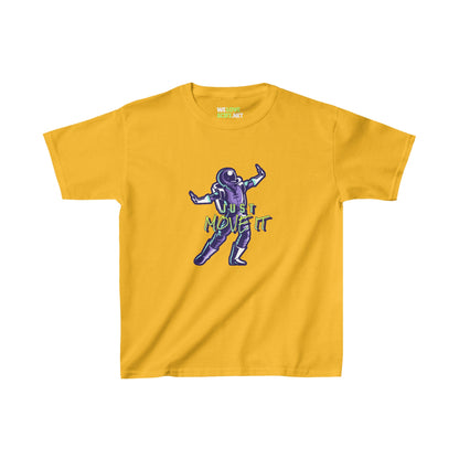 Just Move It Kids Astronaut Tee Heavy Cotton We Love Sci-Fi